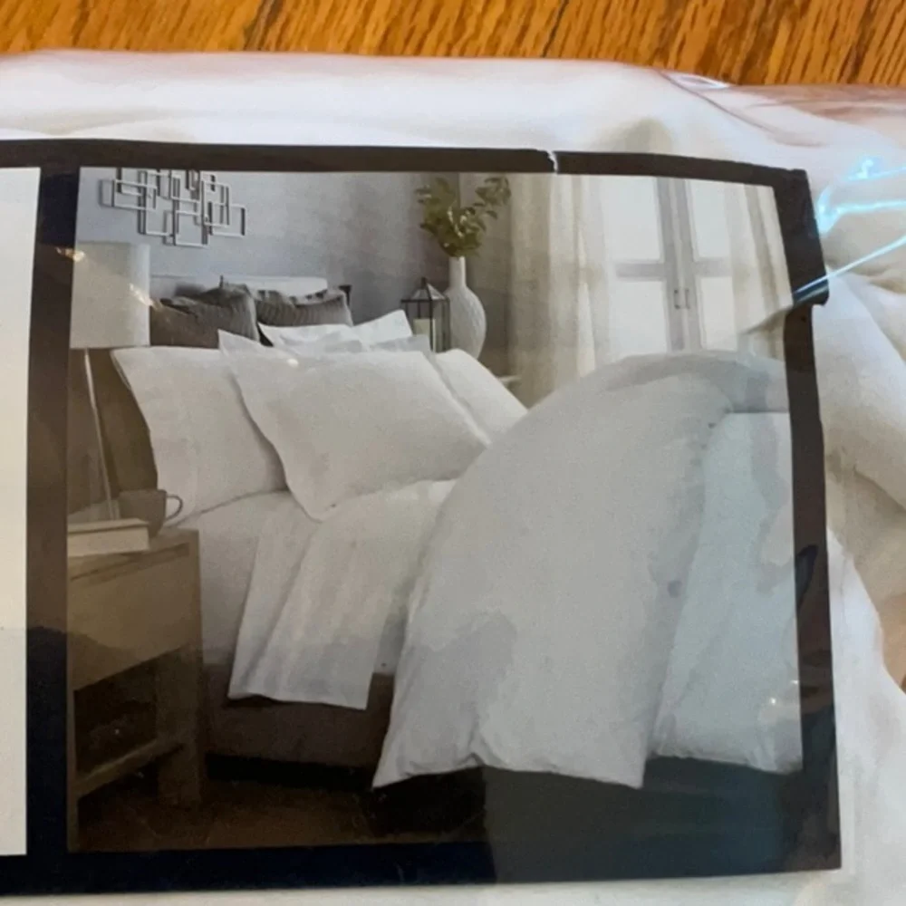 Charter Club Damask Solid Duvet Cover Set in Classic White